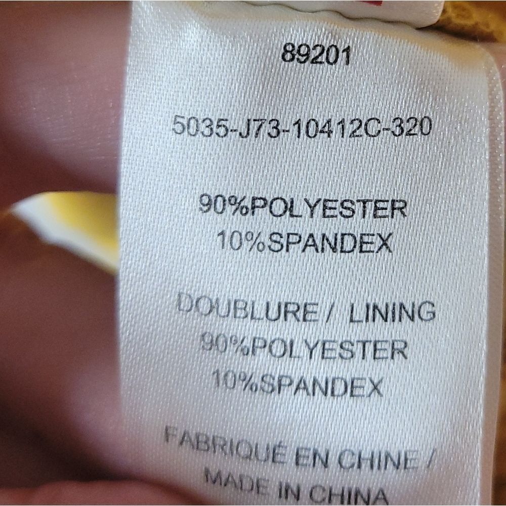 Laura Faux Suede Bright Mustard Yellow Jacket - Picture 8 of 16